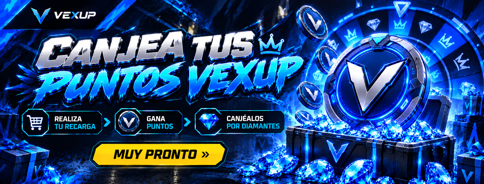 Canjea tus puntos VEXUP